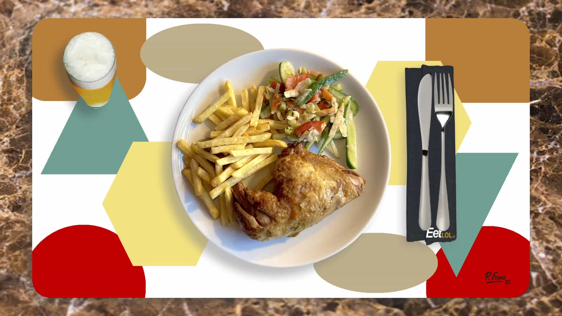 Kippenbouten in een pannetje