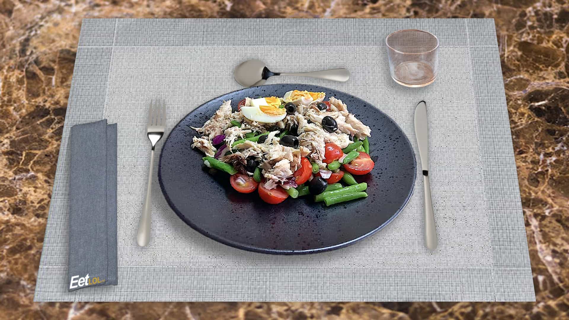 Sperziebonen makreelsalade