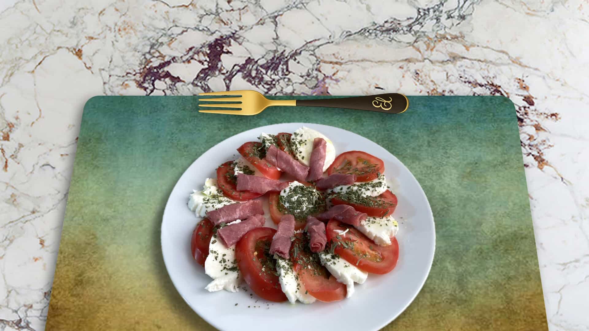 Tomaten met mozzarella