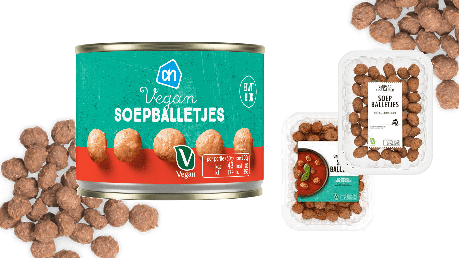 Vegan soepballetjes