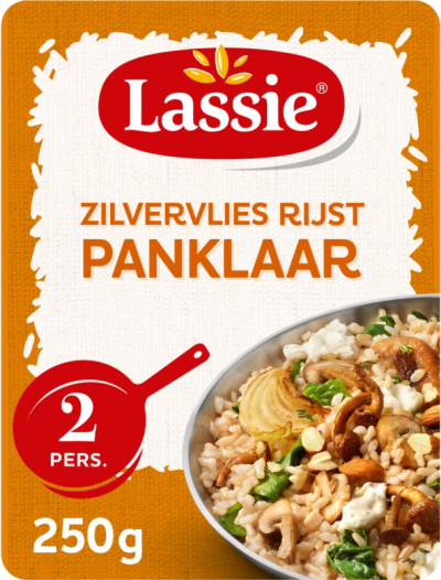 Panklaar zilvervliesrijst van Lassie