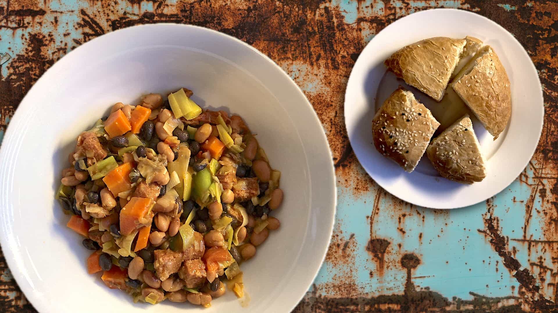 Chorizo bonenschotel