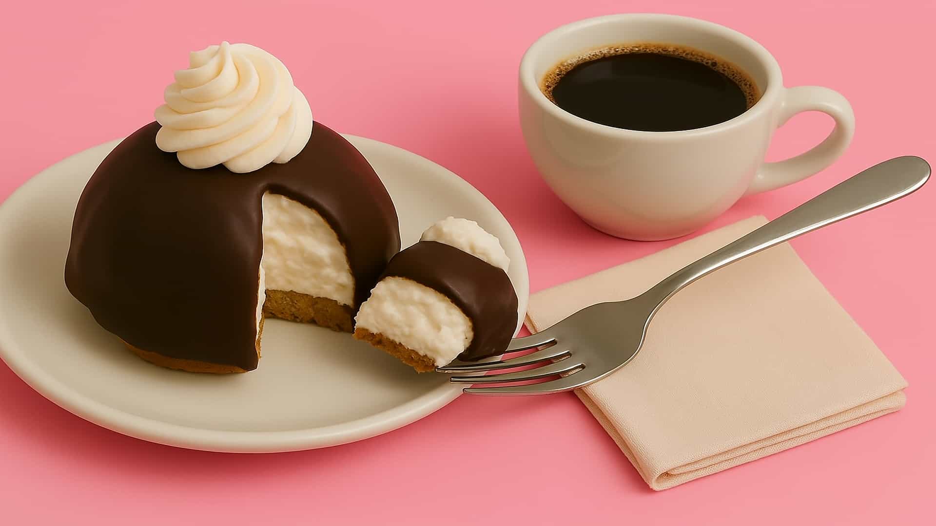 Moorkop met kop koffie