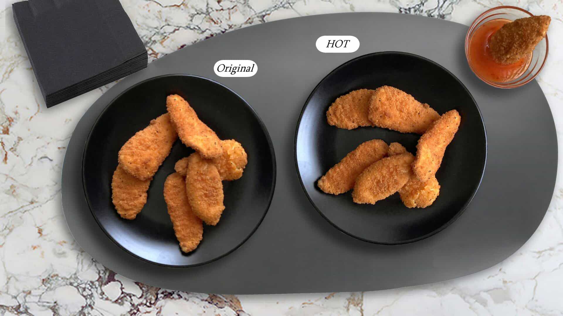 Crispy Chick'n strips original of HOT